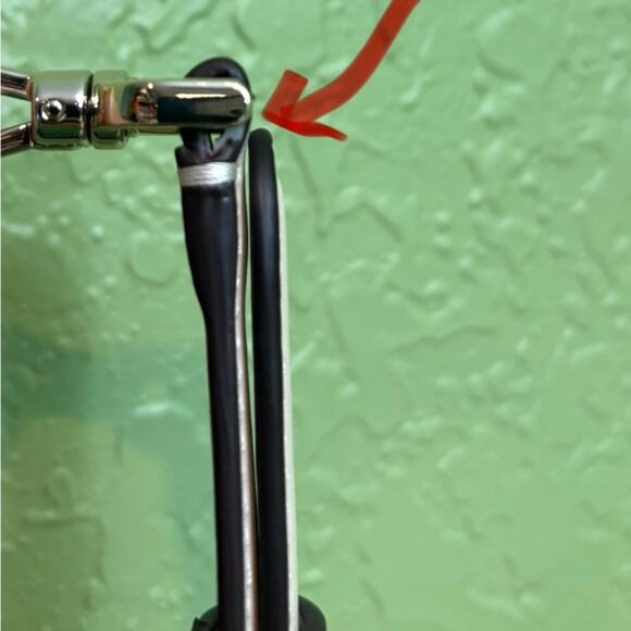 Kate Spade Off White Leather Gold Hardware Adjustable Bag Strap Replacement - Picture 8 of 8